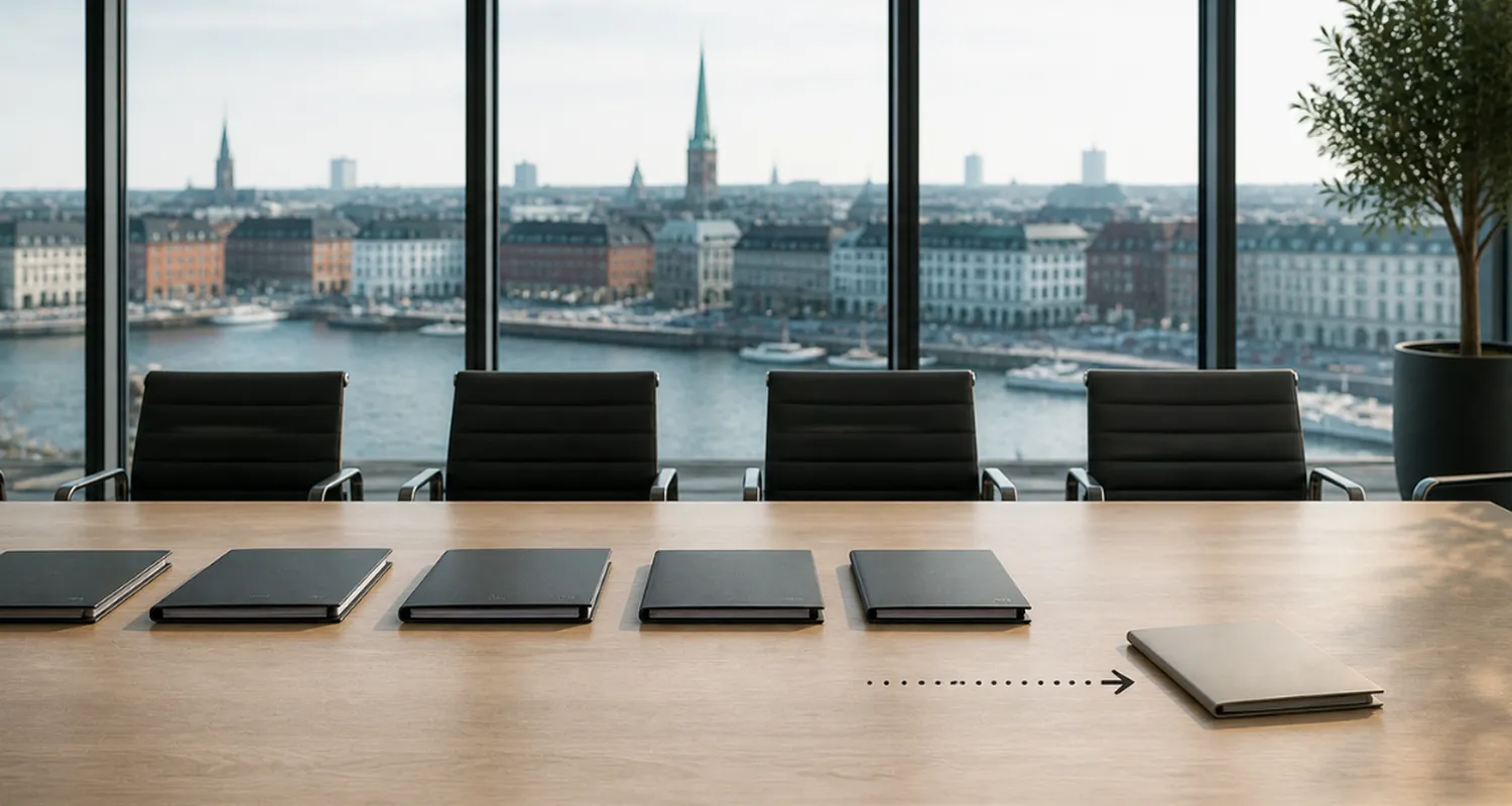 Governance-driven leadership succession in Denmark